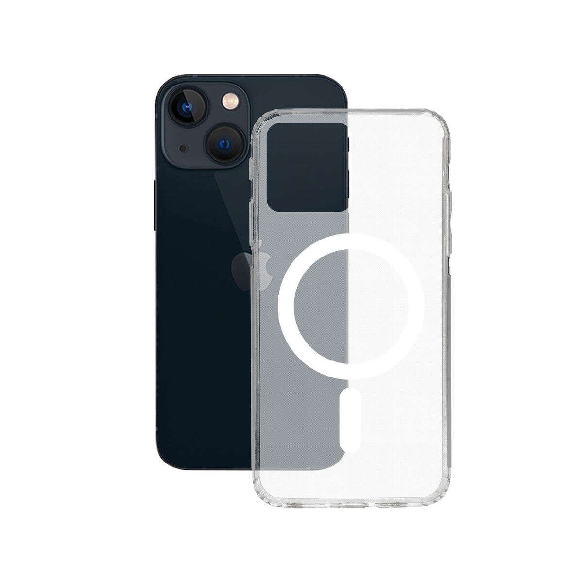 Funda para Móvil KSIX iPhone 14 Transparente iPhone 14 - Effik Store