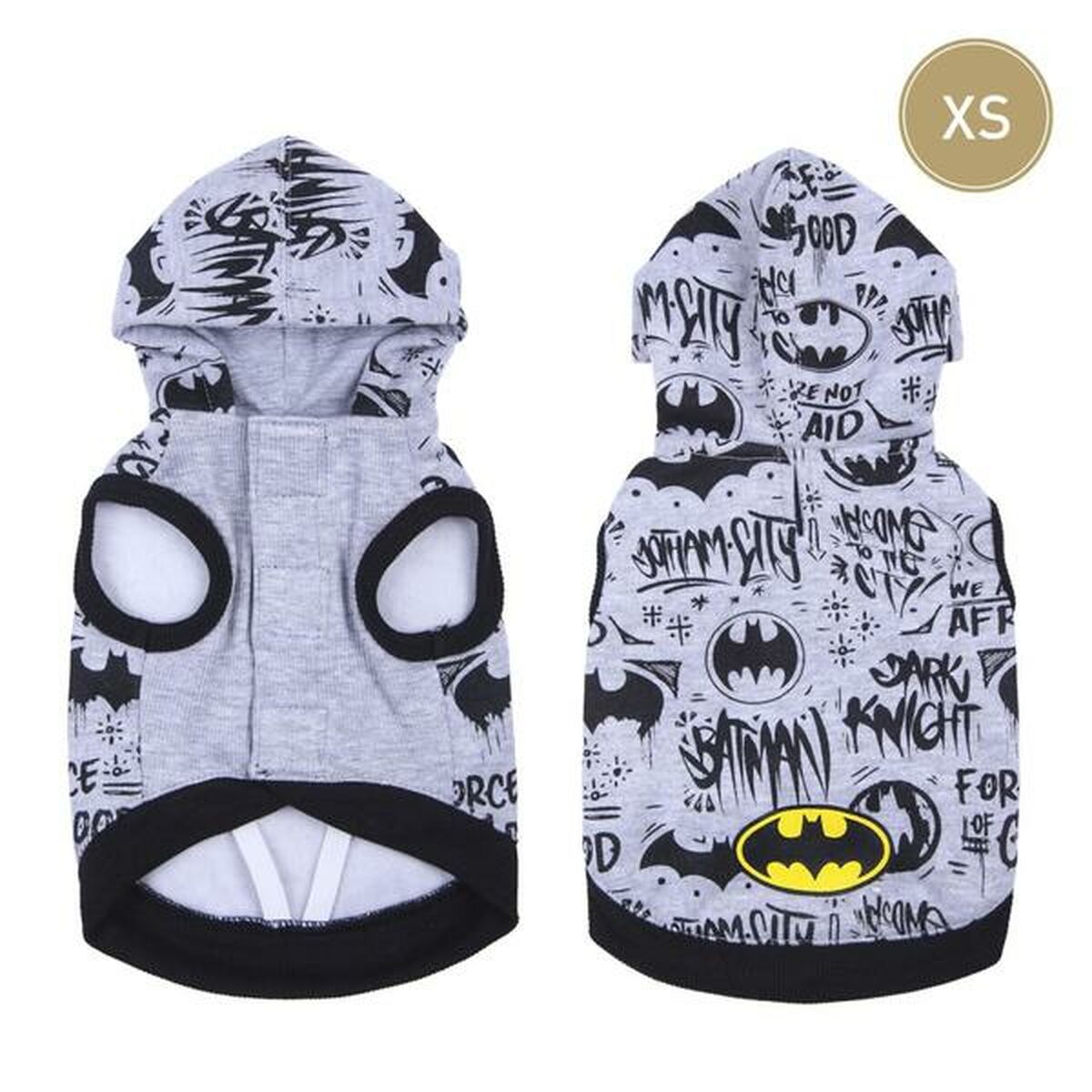 Sudadera para Perro Batman XS Negro - Effik Store