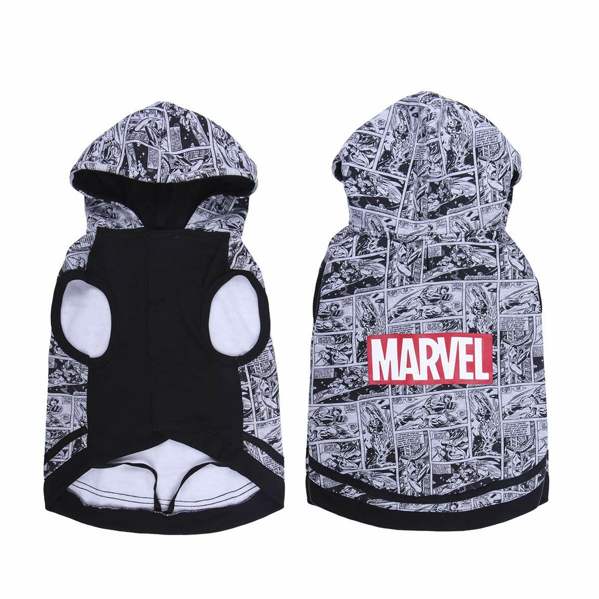 Sudadera para Perro Marvel XXS Gris - Effik Store