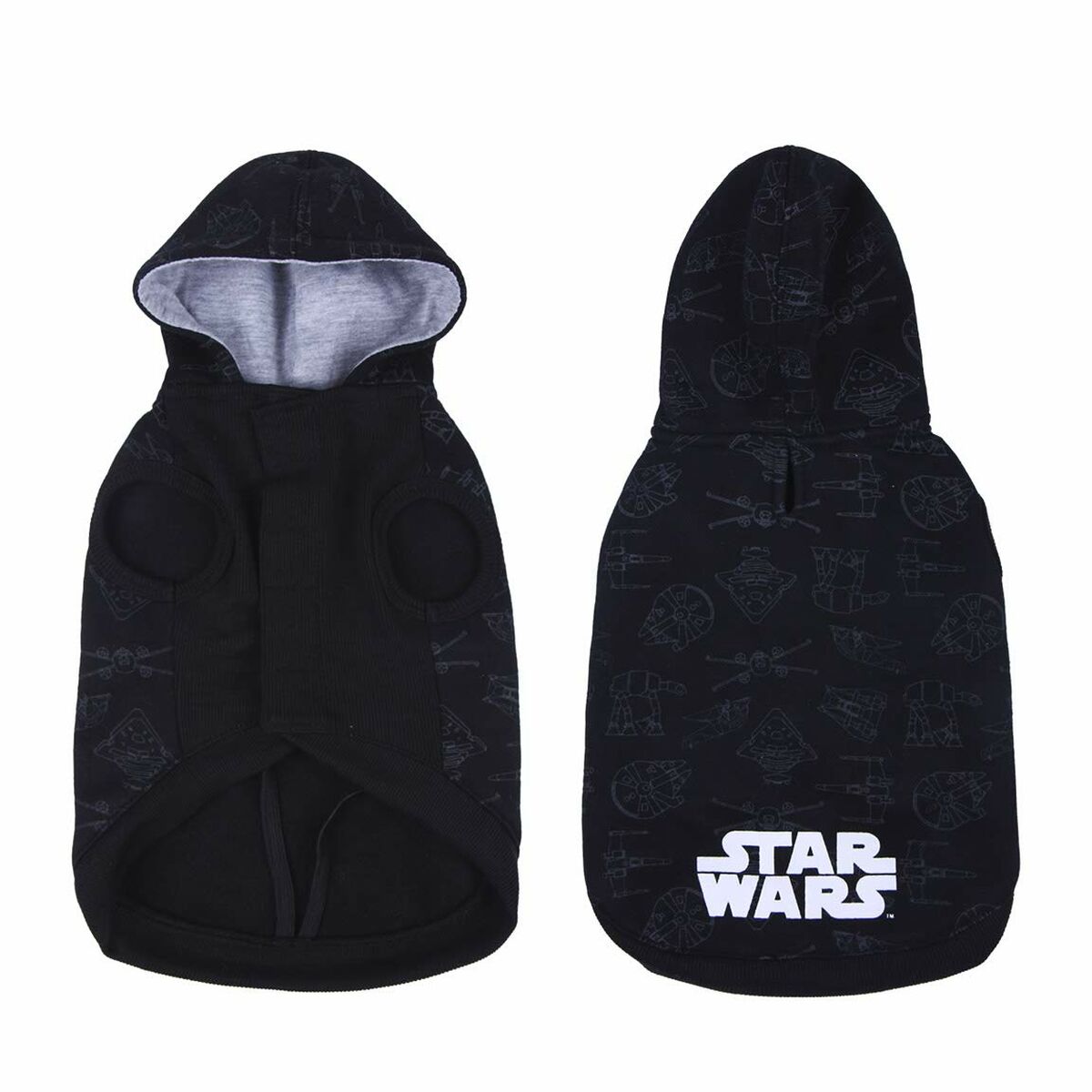 Sudadera para Perro Star Wars XXS Negro - Effik Store