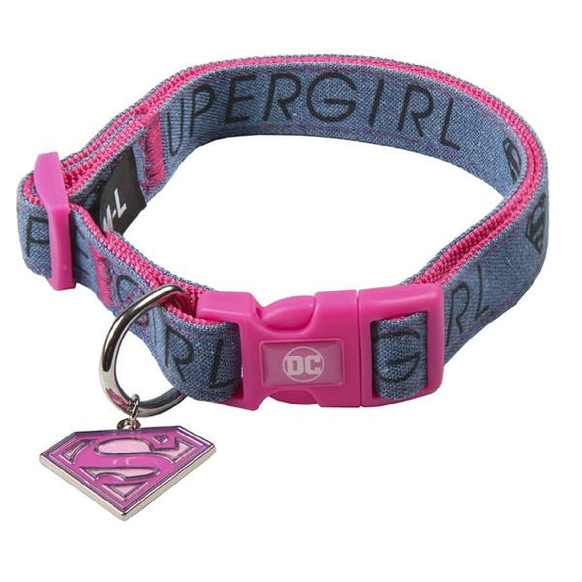 Collar para Perro Superman Rosa S/M - Effik Store