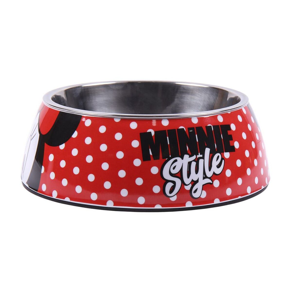 Comedero para Perro Minnie Mouse 760 ml Melamina Metal Multicolor - Effik Store