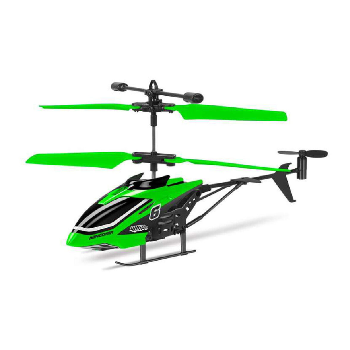 Helicóptero con Radiocontrol Chicos NH90137 Negro/Verde - Effik Store