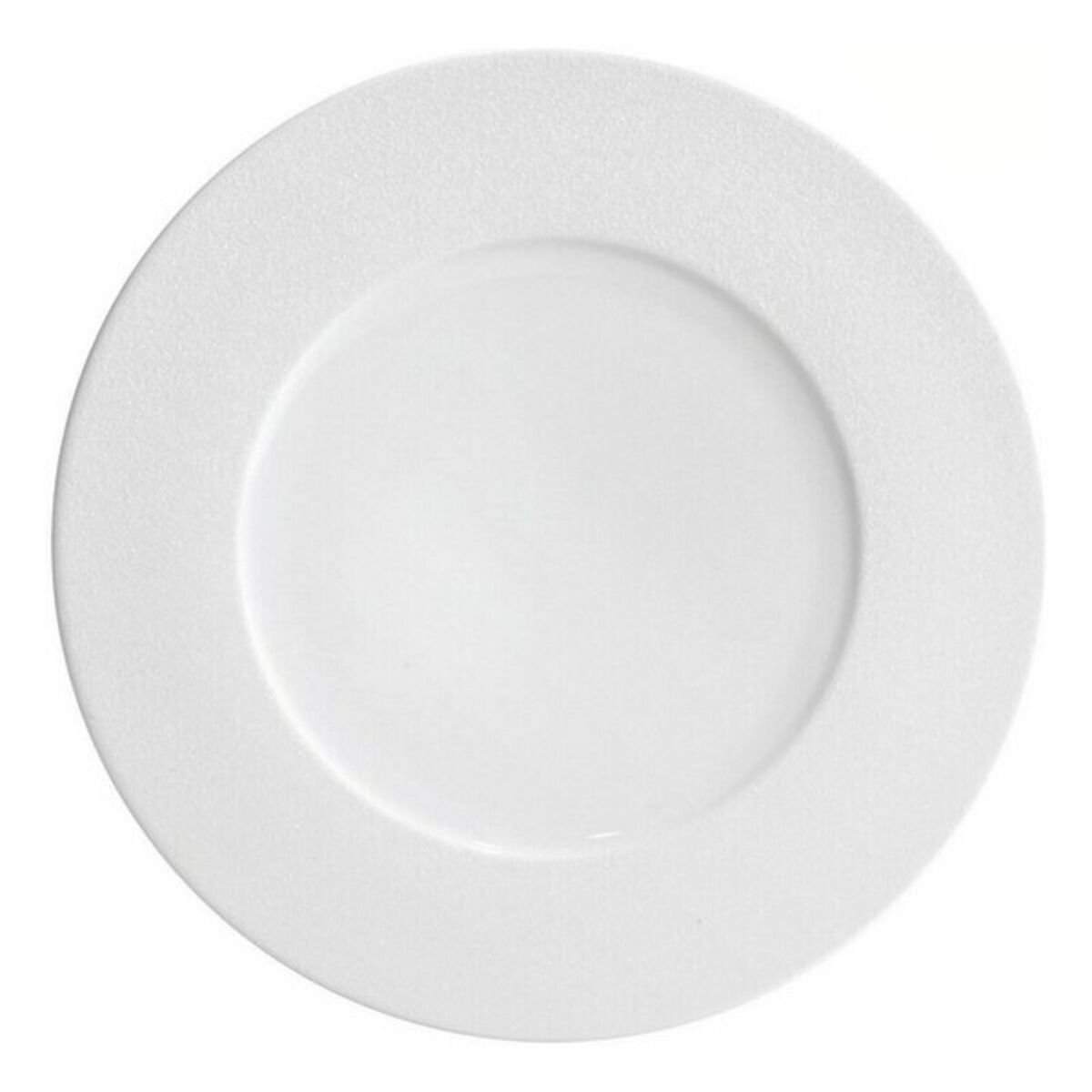 Plato Llano Globe Sahara Porcelana Blanco (Ø 32,5 cm) - Effik Store