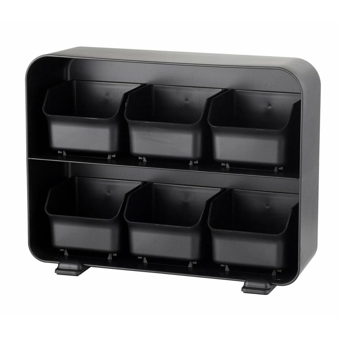 Organizador de Cápsulas de Café Archivo 2000 Negro 13 x 26 x 20 cm - Effik Store