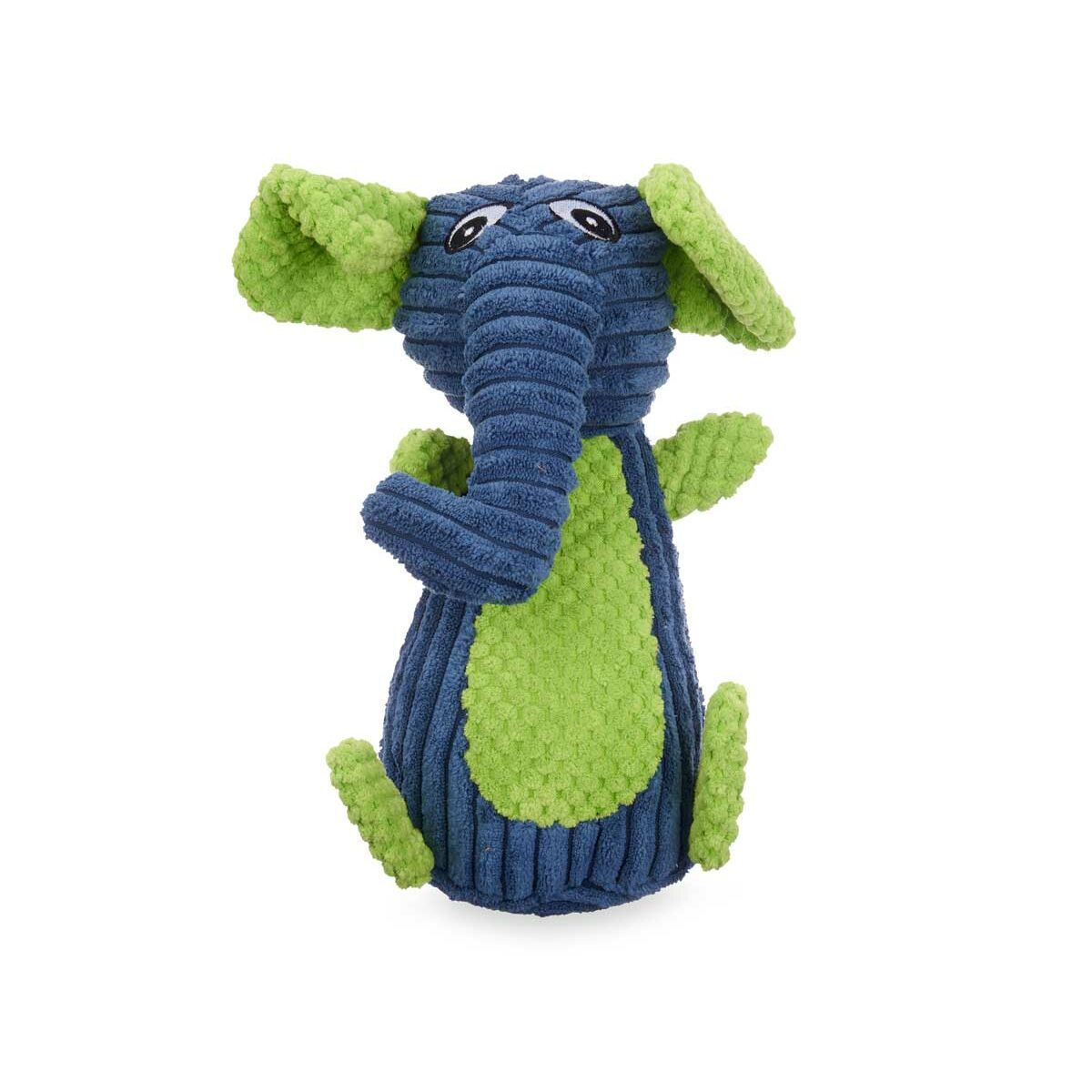 Juguete para perros Azul Verde Elefante 28 x 14 x 17 cm Peluche con sonido - Effik Store