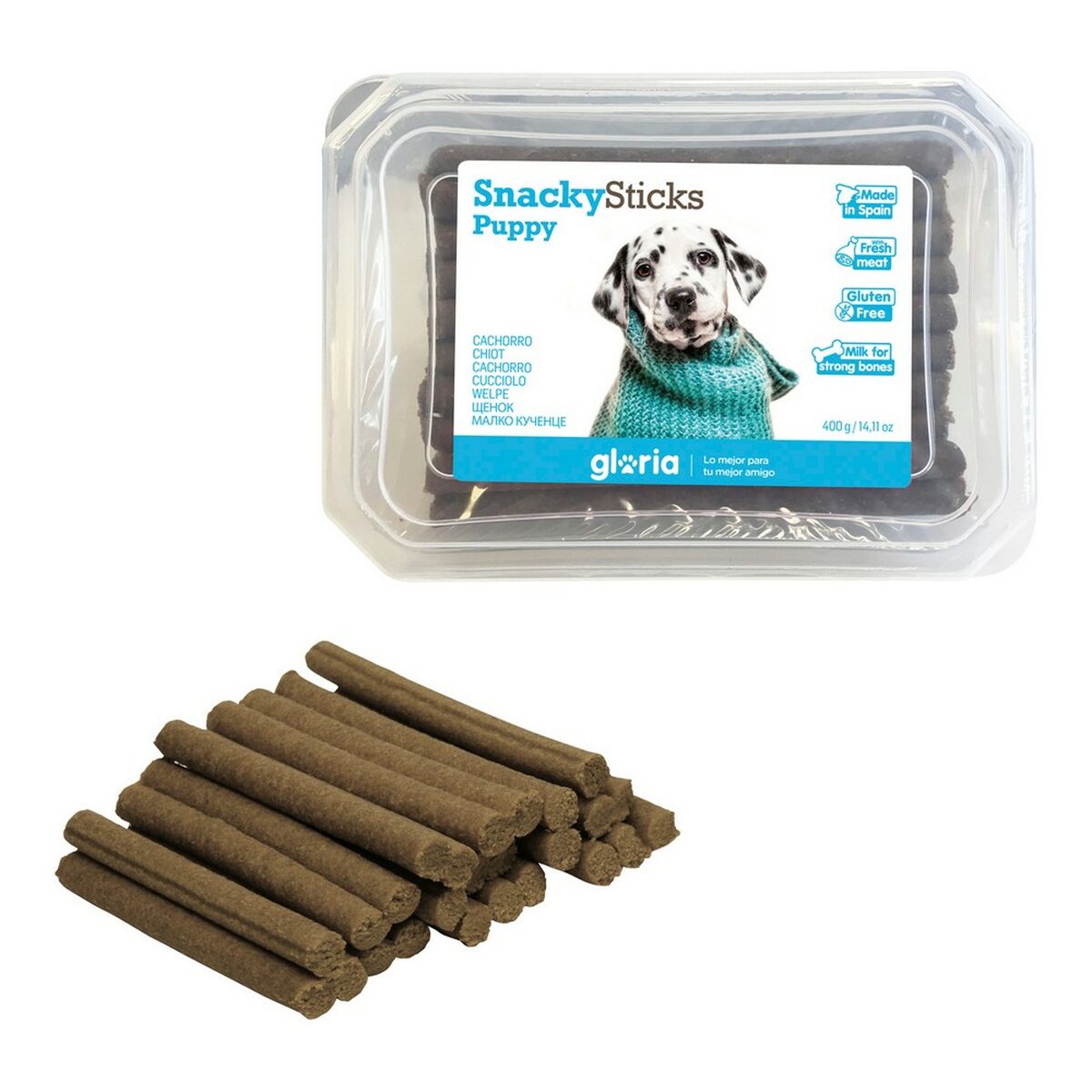 Snack para Perros Gloria Snackys Sticks Puppy (800 g) (800 g) - Effik Store