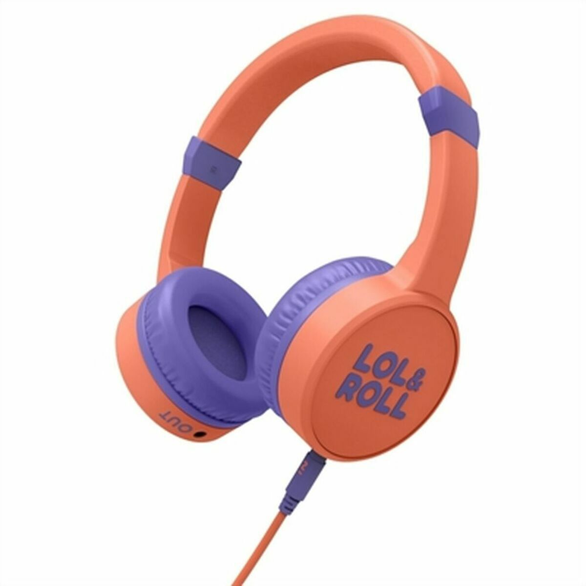 Auriculares Energy Sistem Lol&Roll Pop Kids Naranja - Effik Store