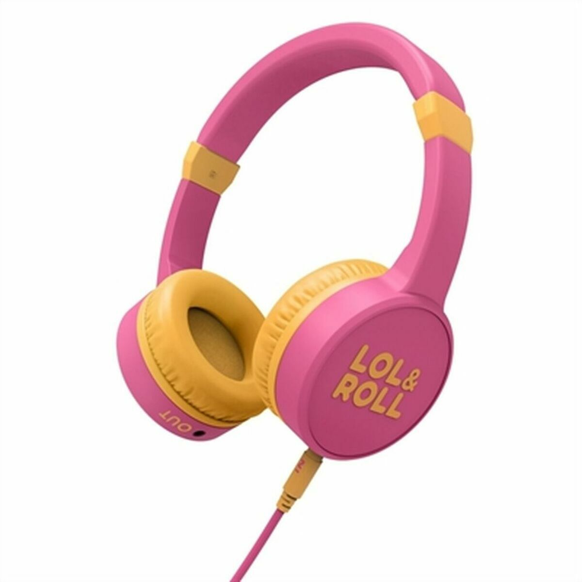 Auriculares con Micrófono Energy Sistem Lol&Roll Pop Kids Rosa - Effik Store