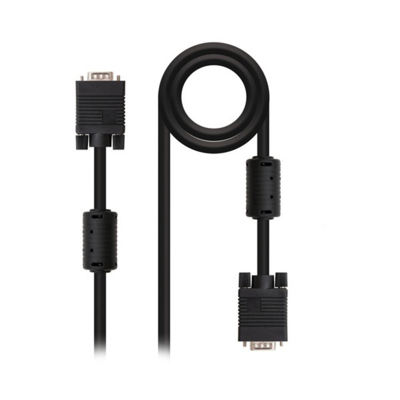 Cable VGA NANOCABLE 10.15.01 Negro - Effik Store