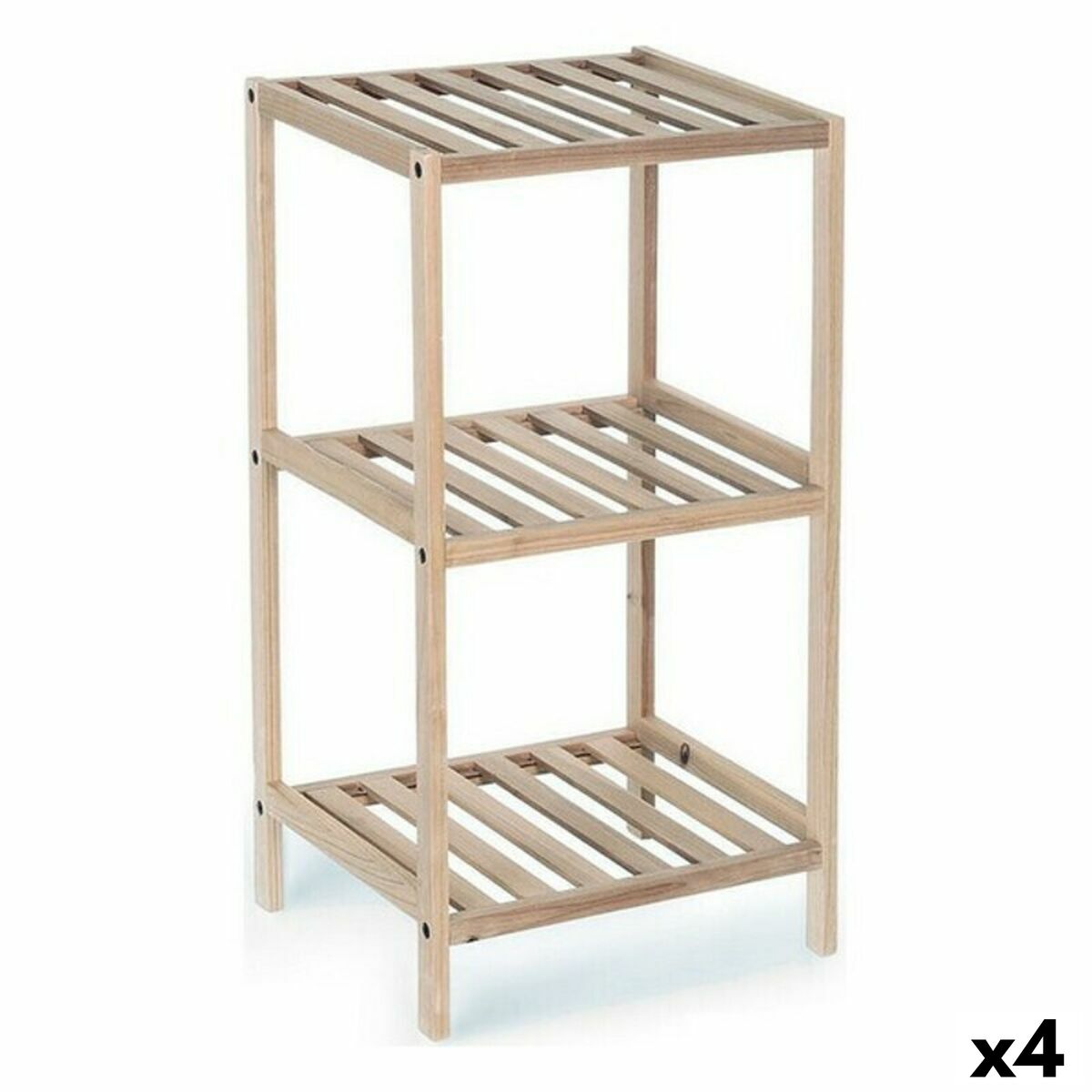 Estantería Confortime Madera 35 x 30 x 70 cm (4 Unidades) - Effik Store