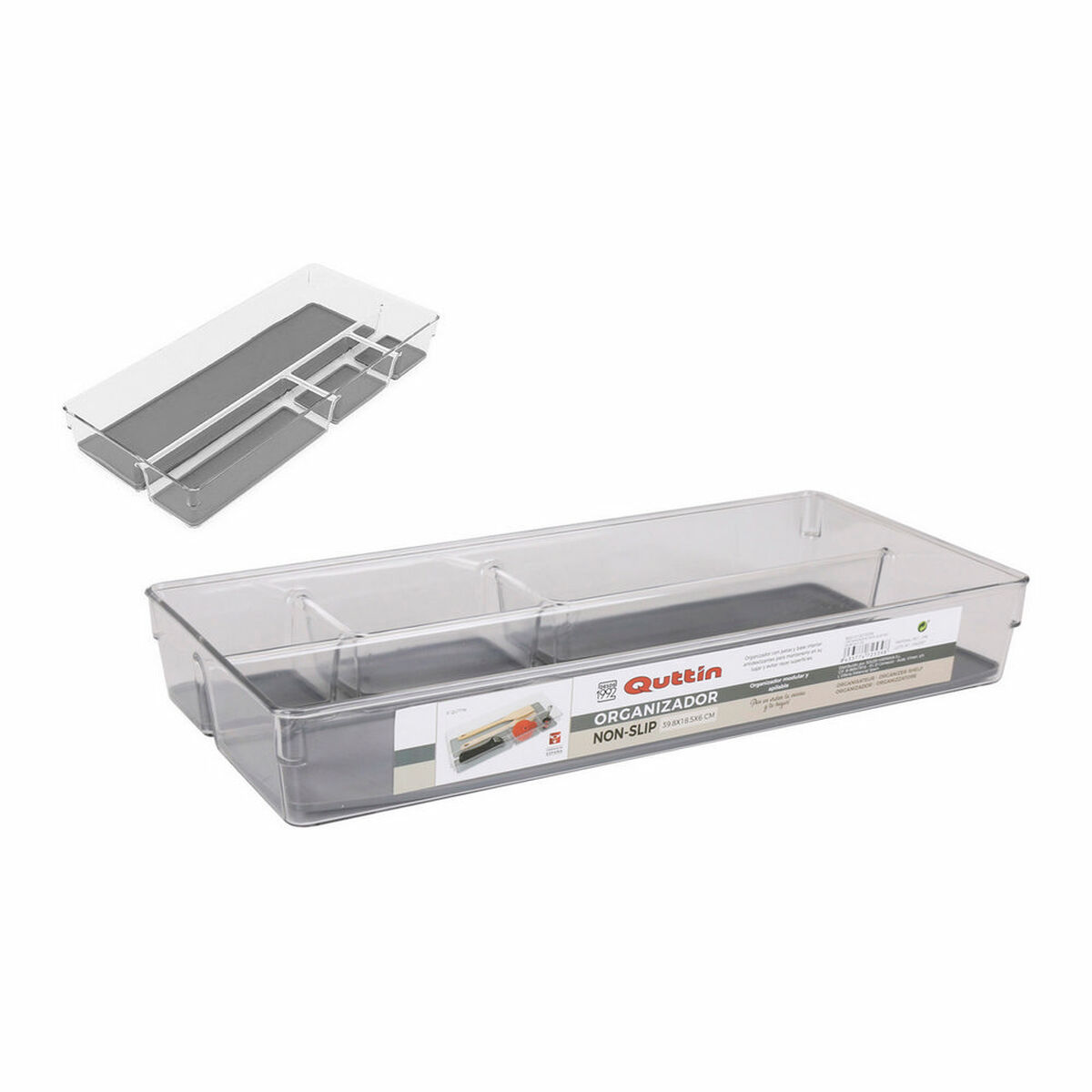 Organizador Quttin Non-Slip PET (39,8 x 18,5 cm) - Effik Store