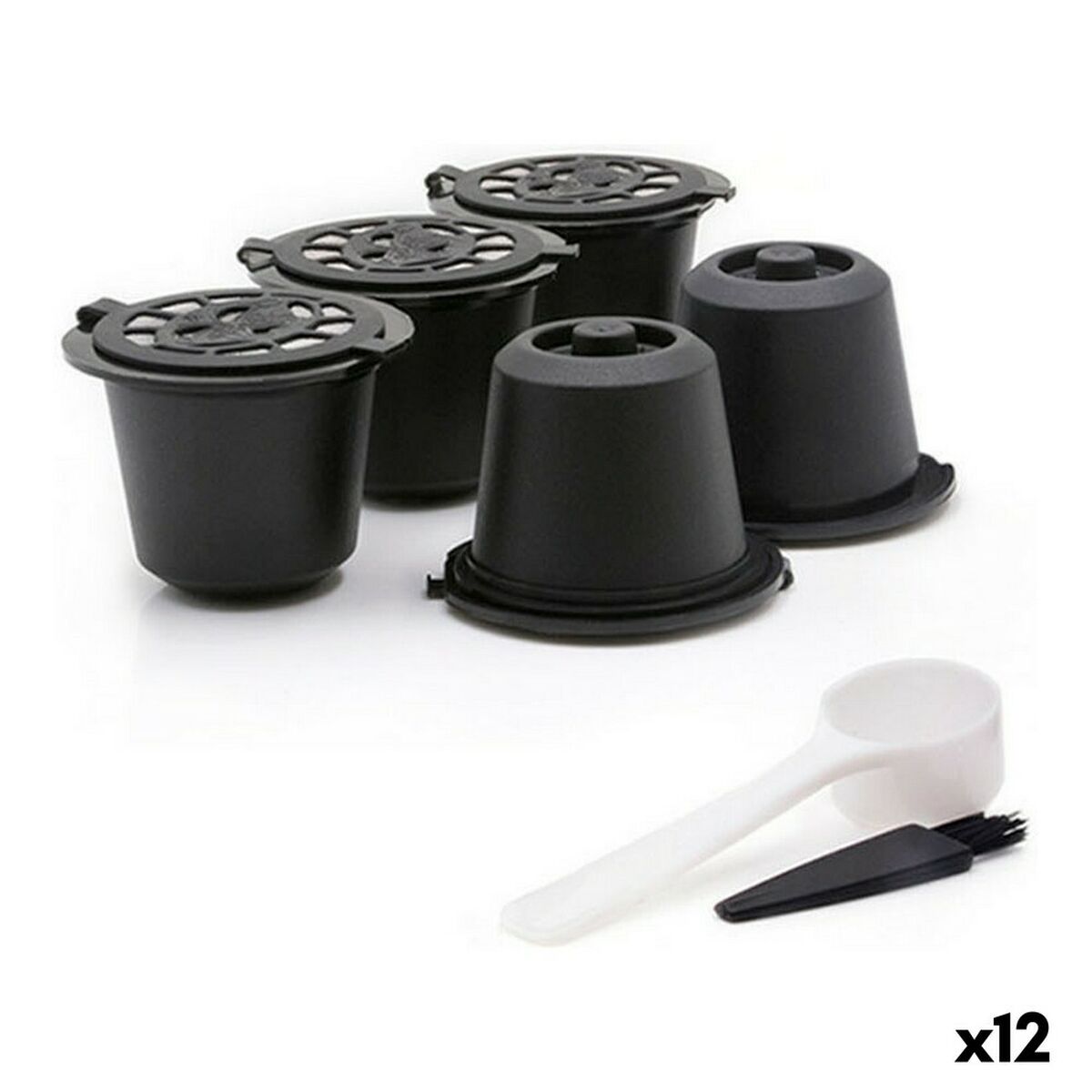 Cápsulas de Café Quttin Recargable 5 Piezas (12 Unidades) (7 pcs) - Effik Store