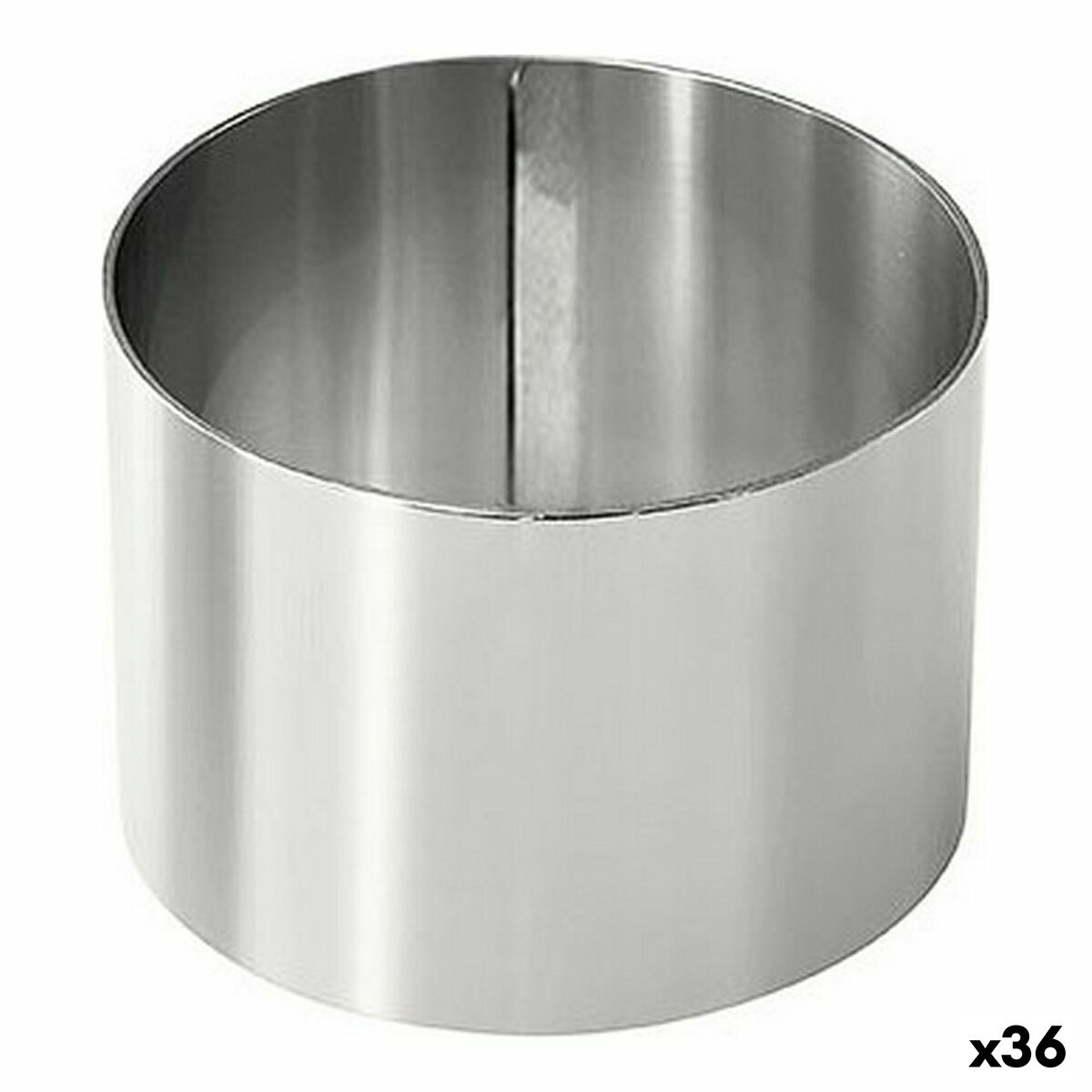 Molde para emplatar 6 cm 0,8 mm Cocina (36 Unidades) - Effik Store