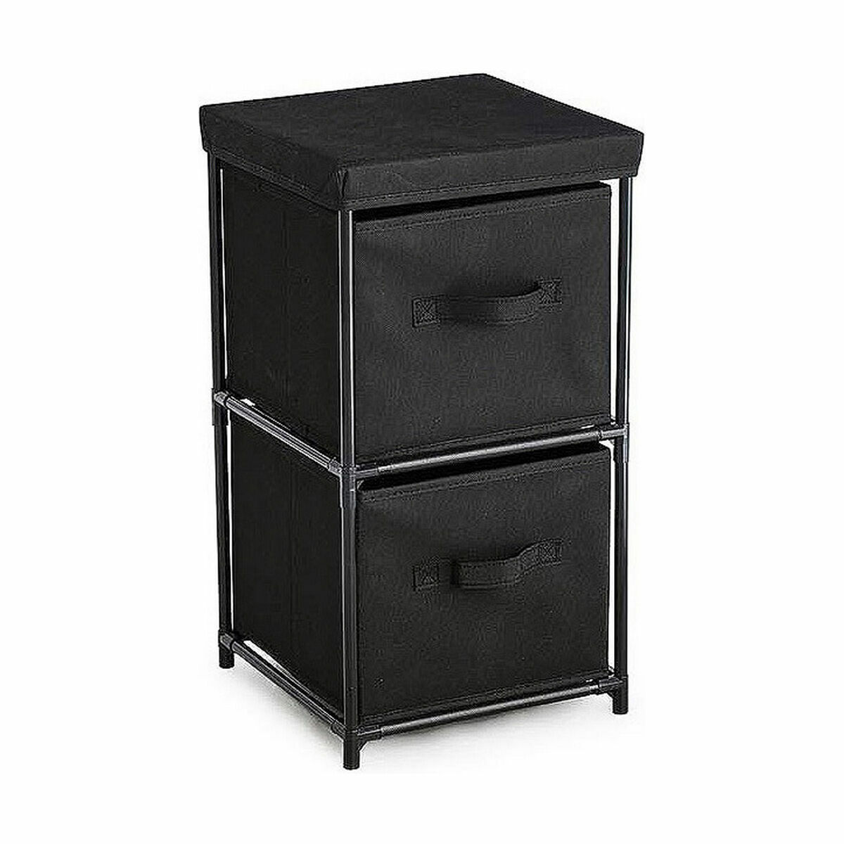 Organizador Multiusos Confortime Tejido no tejido 30 x 30 x 59 cm Negro - Effik Store