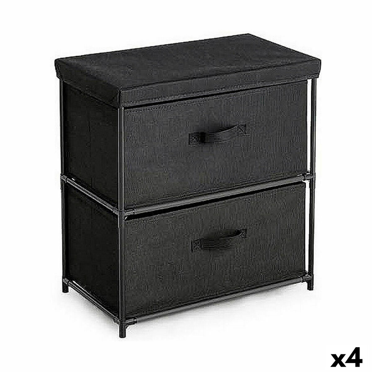 Cajonera Confortime Negro 55 x 30 x 50 cm - Effik Store