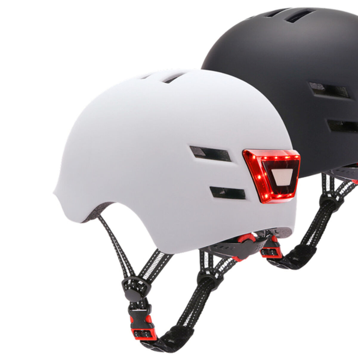 Casco para Patinete Eléctrico Youin LED Blanco - Effik Store