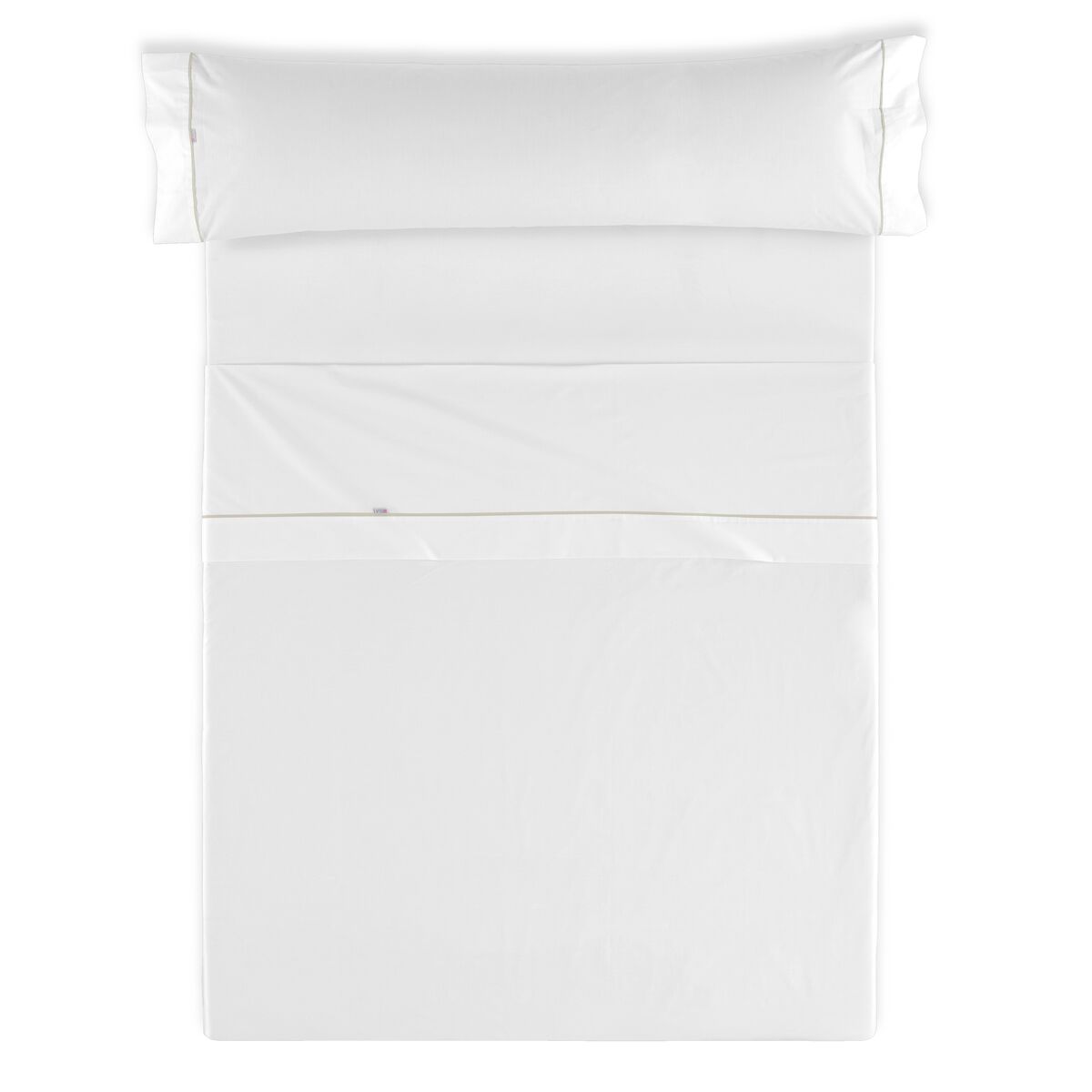 Juego de Sábanas Alexandra House Living Blanco Cama de 90 3 Piezas - Effik Store