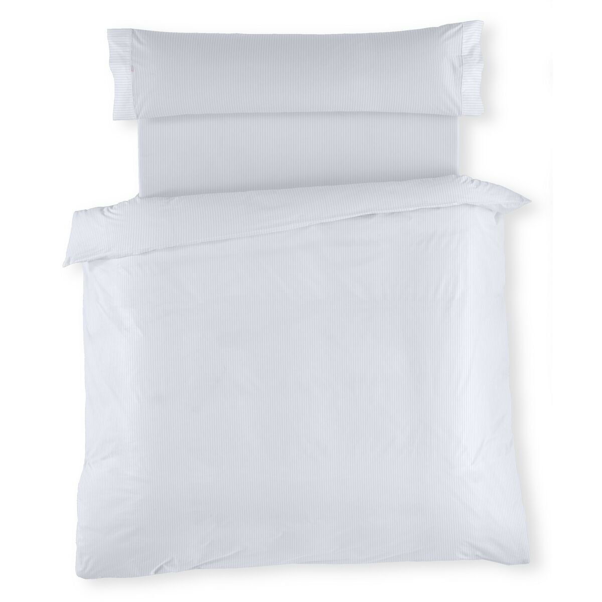 Juego de funda nórdica Alexandra House Living Blanco Cama de 105 3 Piezas - Effik Store