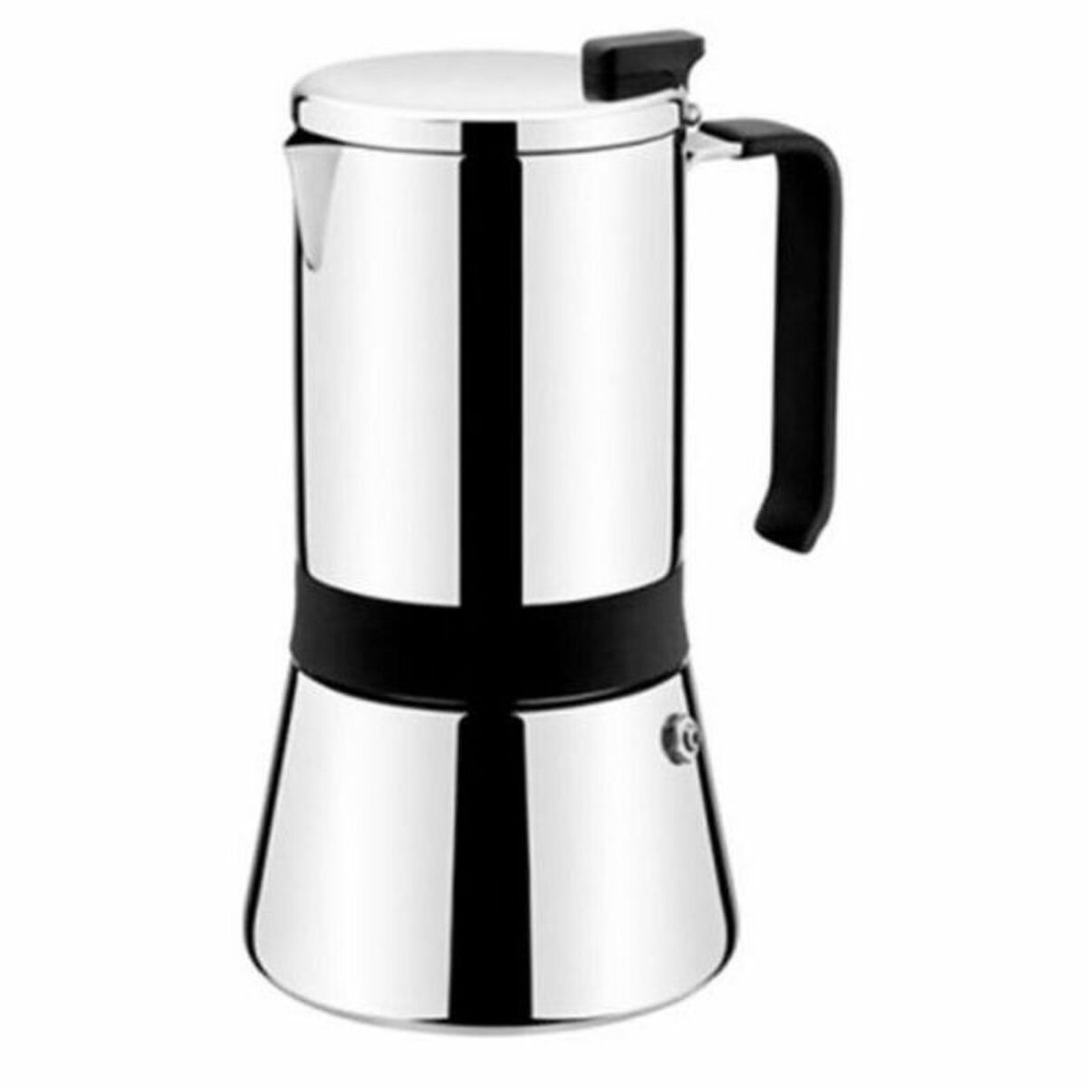 Cafetera Italiana Monix M770004 Acero Acero Inoxidable 4 Tazas - Effik Store