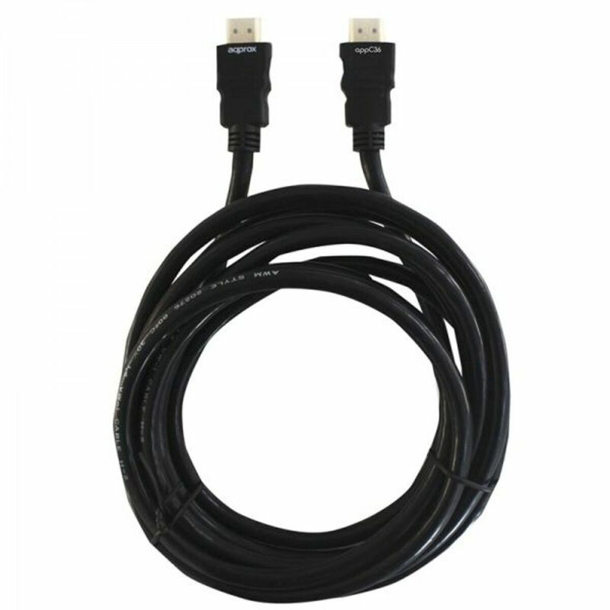 Cable HDMI approx! AISCCI0305 APPC36 5 m 4K Macho a Macho - Effik Store