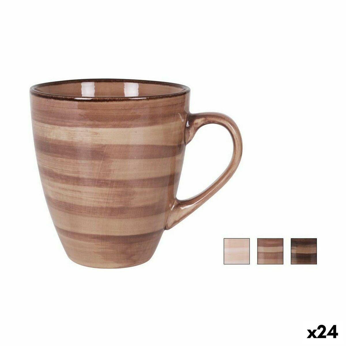 Taza Mug La Mediterránea Cumbia 550 ml (24 Unidades) - Effik Store