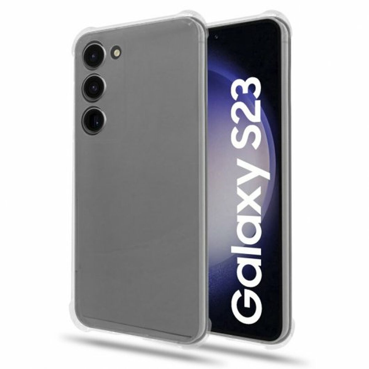 Funda para Móvil PcCom Galaxy S23 Plus Transparente Samsung - Effik Store