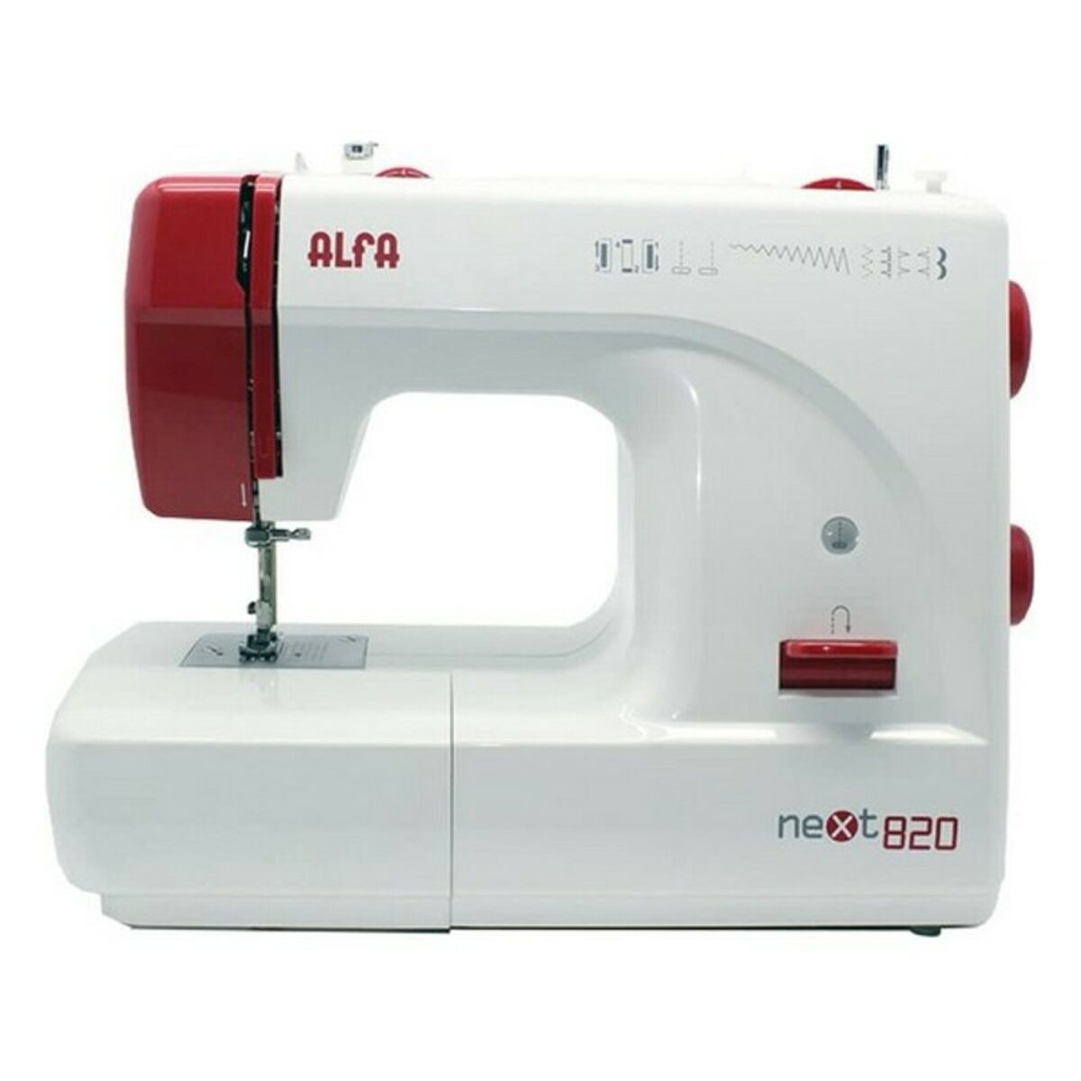 Máquina de Coser Alfa NEXT 820+ 4 mm - Effik Store