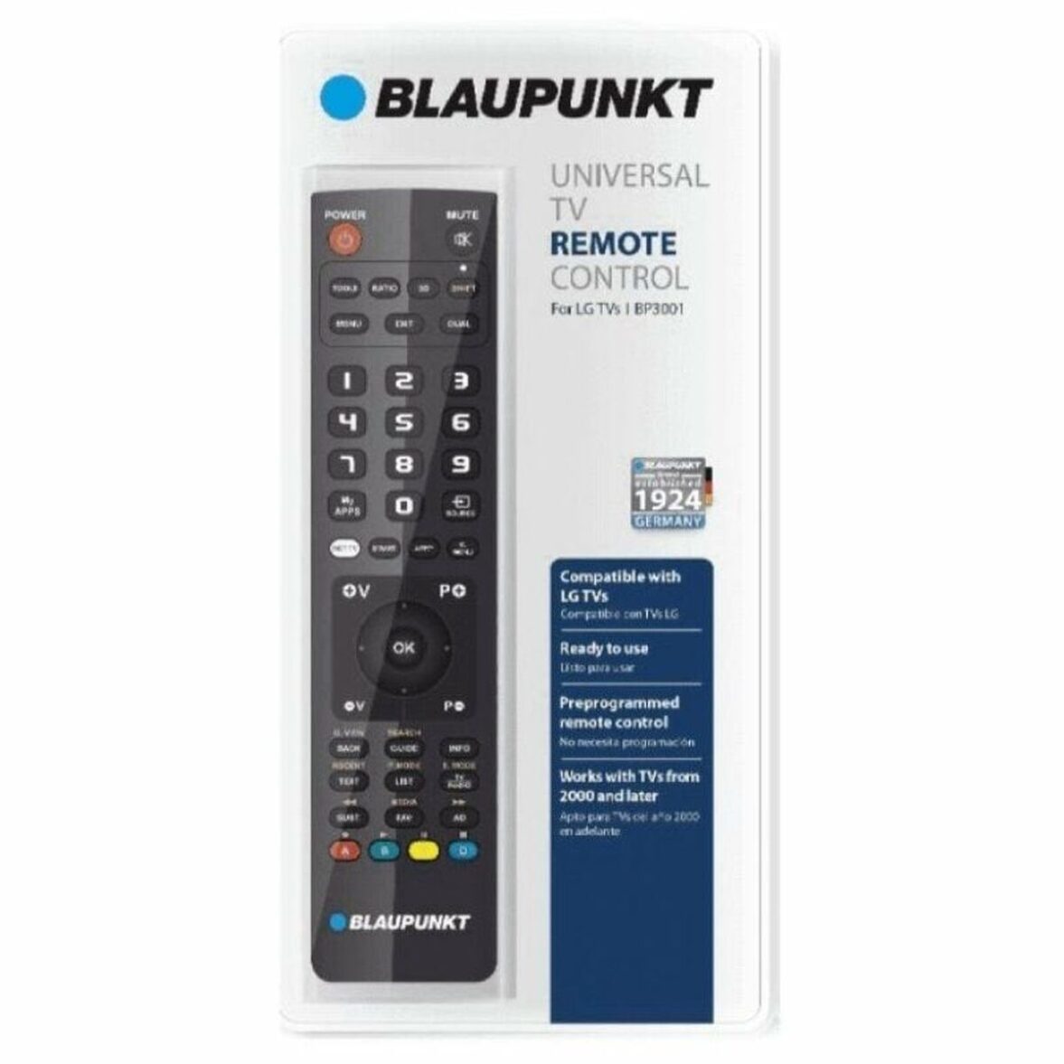 Mando a Distancia Universal Blaupunkt BP3001 - Effik Store