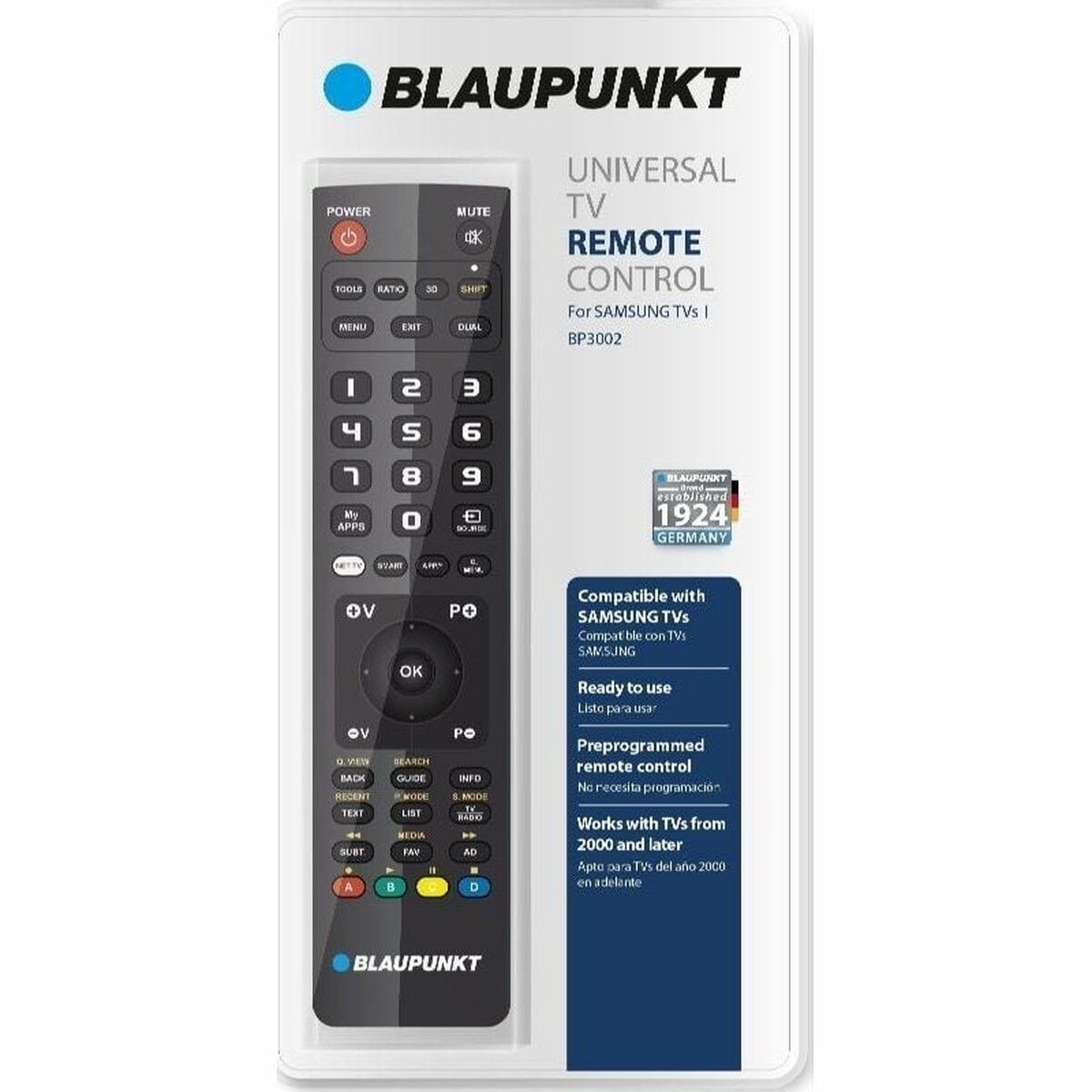 Mando a Distancia Universal Blaupunkt BP3002 - Effik Store