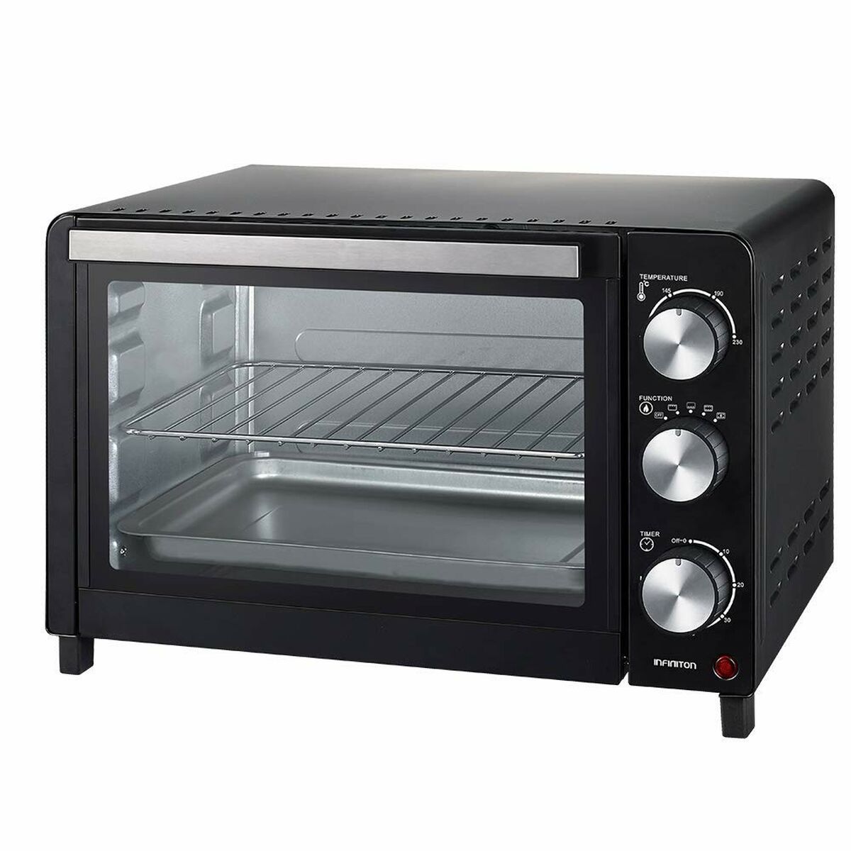 Horno Polivalente Infiniton HSM-12N18 18 L 1200 W - Effik Store