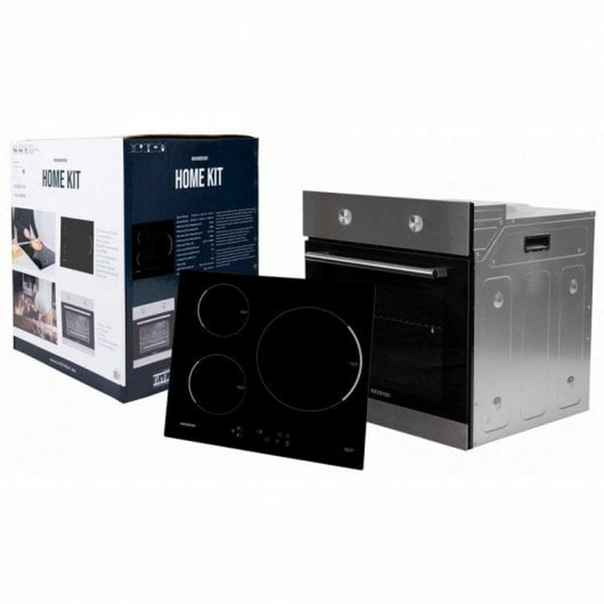 Conjunto de Horno y Vitrocerámica Infiniton HV-ND63 70 L 2200 W - Effik Store