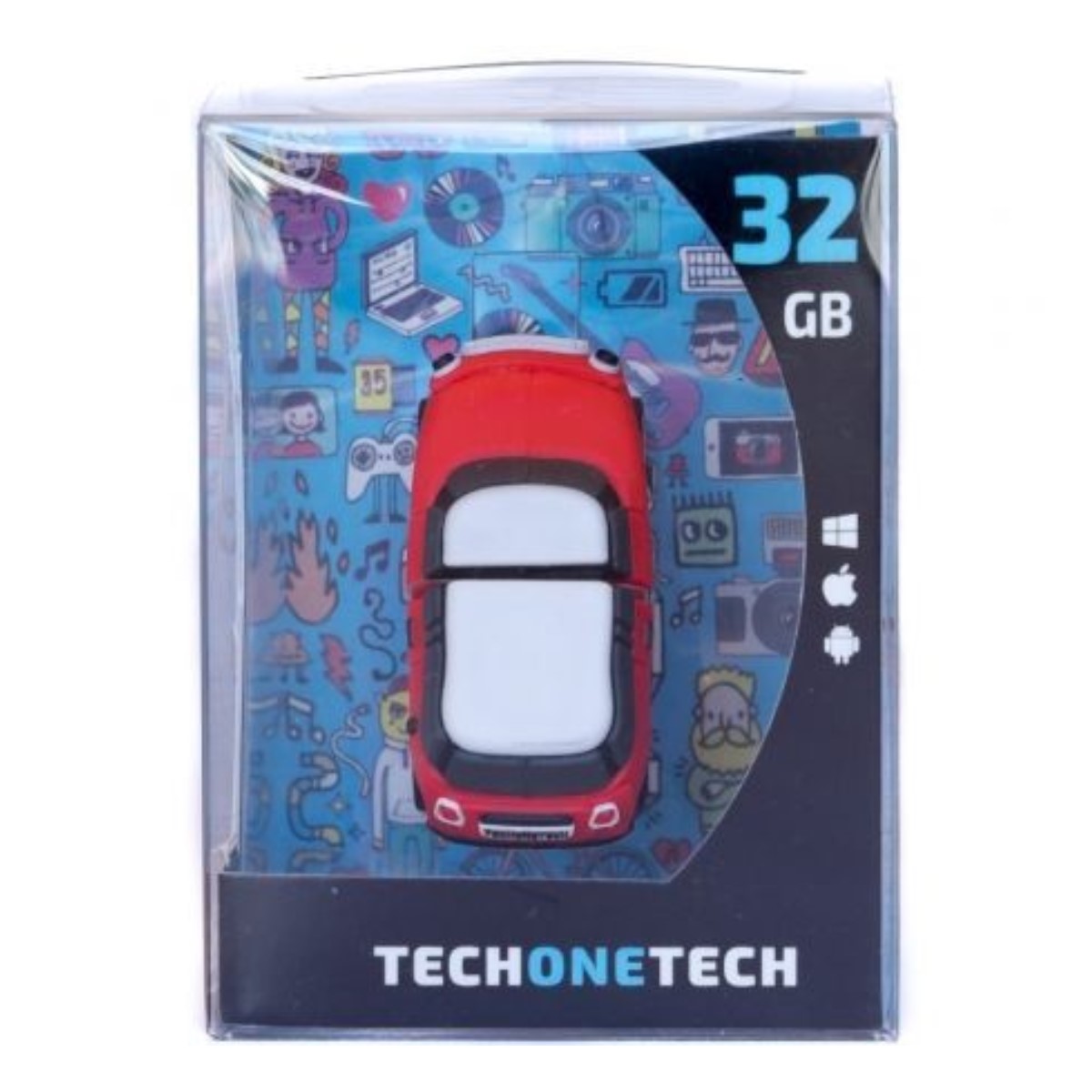 Memoria USB Tech One Tech Mini cooper S 32 GB - Effik Store