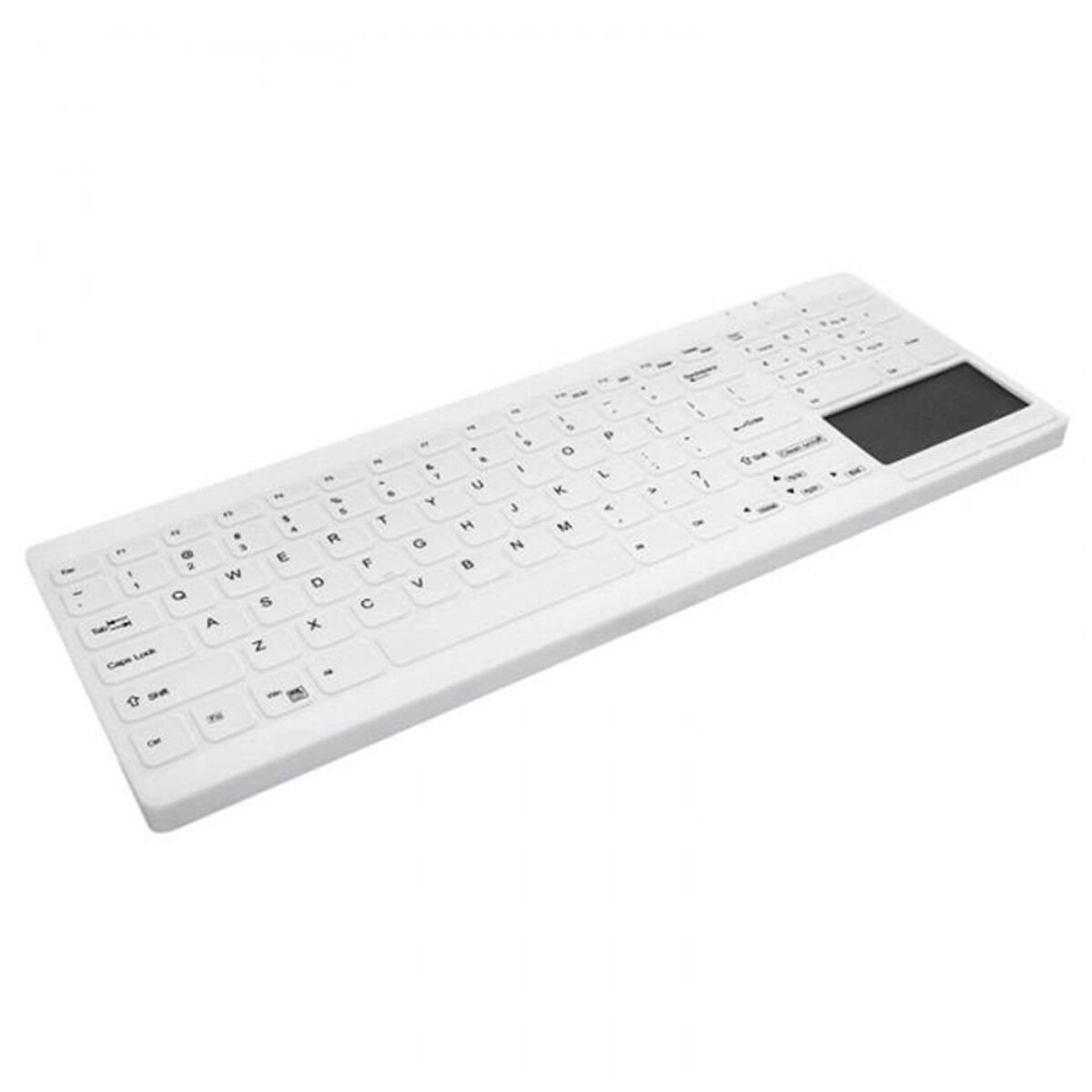 Teclado Lavable Desinfectable Active Key AK-C7412 Blanco - Effik Store