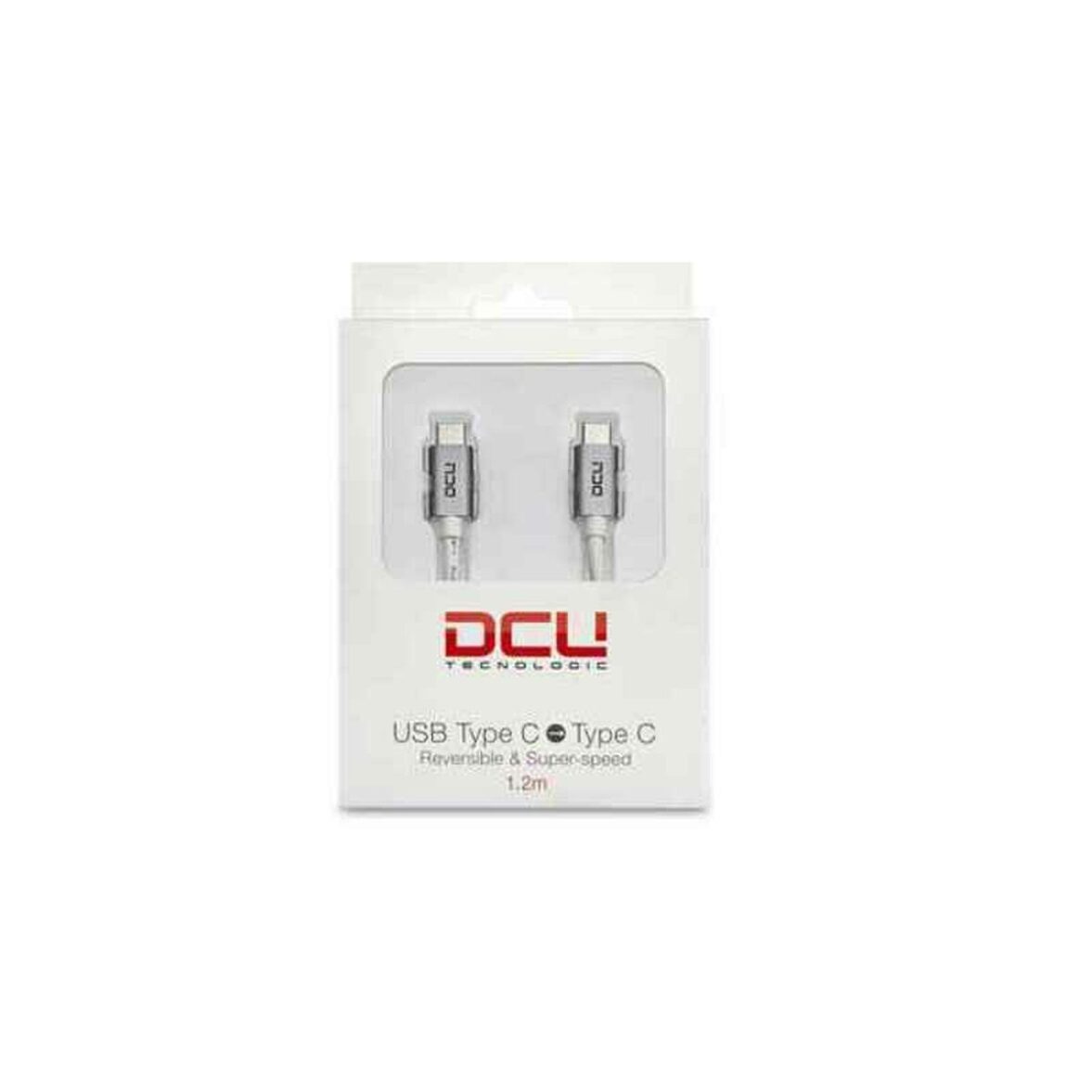 Cable USB-C a USB-C DCU 30402010 (1 m) - Effik Store