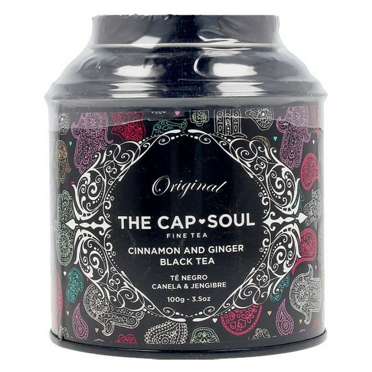 Infusión The Capsoul Té Granel Negro Canela Jengibre 100 g (100 g) - Effik Store