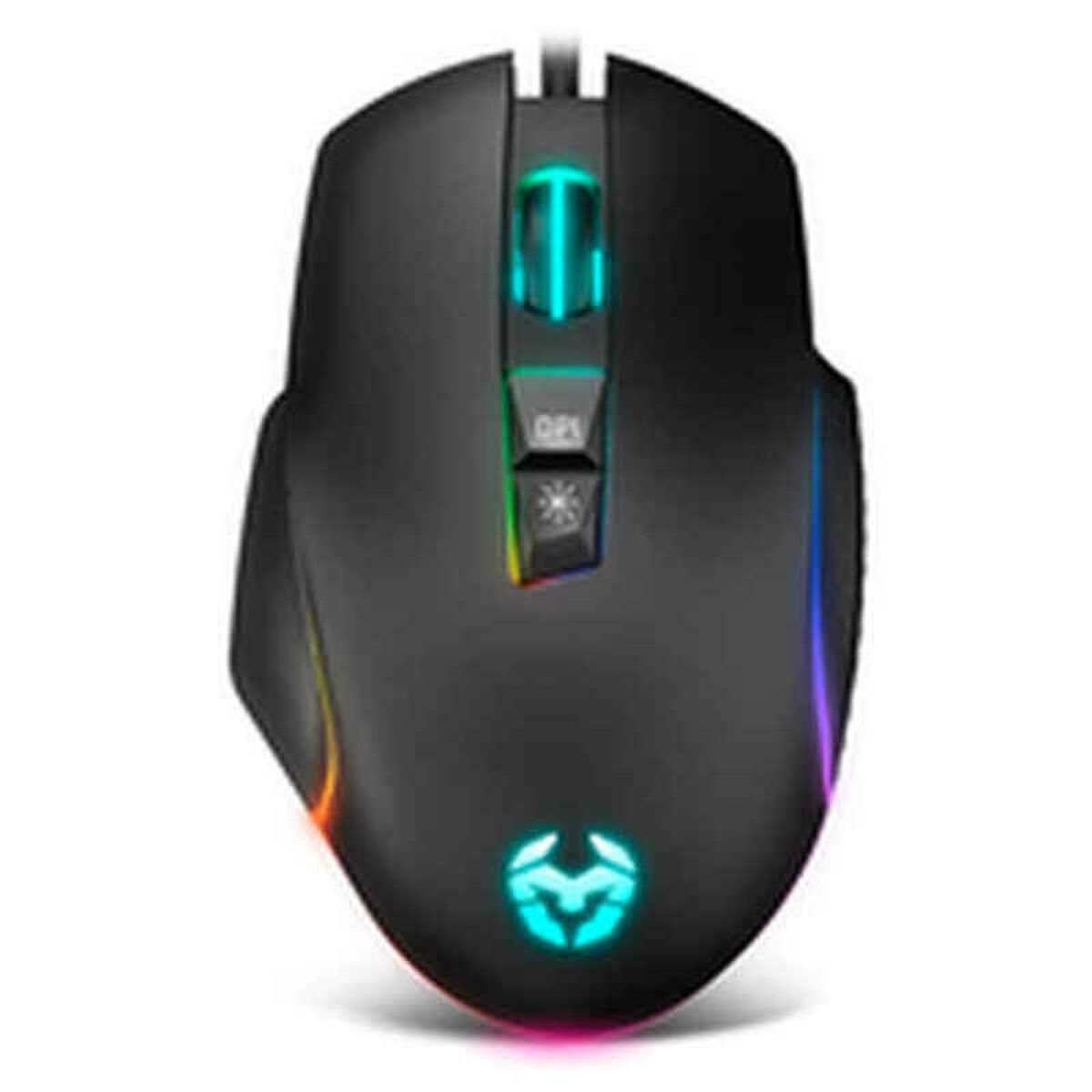 Ratón Gaming con LED Krom NXKROMKEOS 6400 dpi RGB Negro - Effik Store