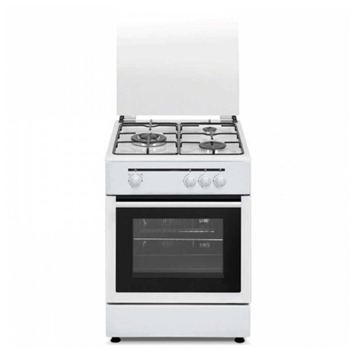 Cocina de Gas Vitrokitchen CB5530BB 50 x 55 x 85 Blanco - Effik Store