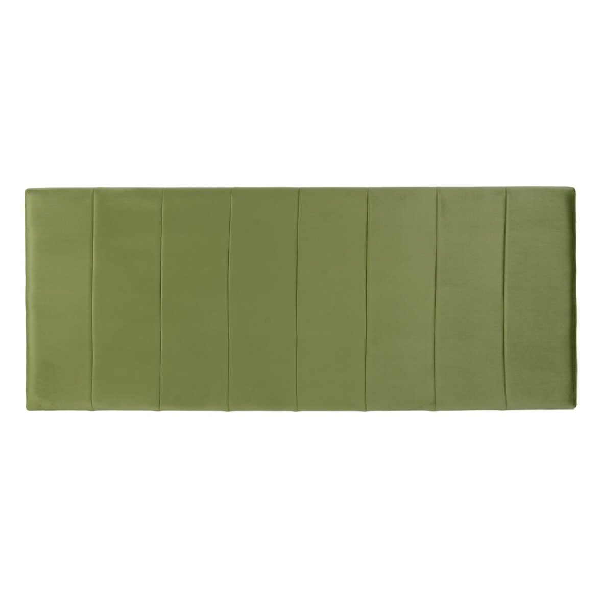 Cabecero de Cama 160 x 7 x 64 cm Tejido Sintético Verde - Effik Store