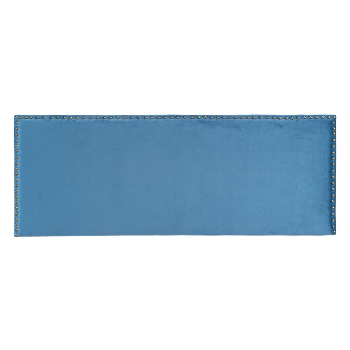 Cabecero de Cama 160 x 6 x 60 cm Tejido Sintético Azul - Effik Store