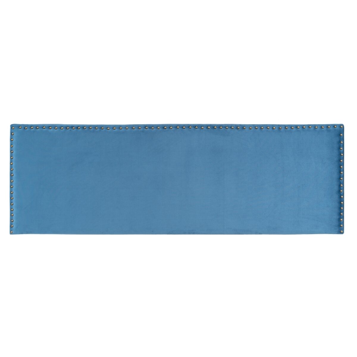 Cabecero de Cama 180 x 6 x 60 cm Tejido Sintético Azul - Effik Store