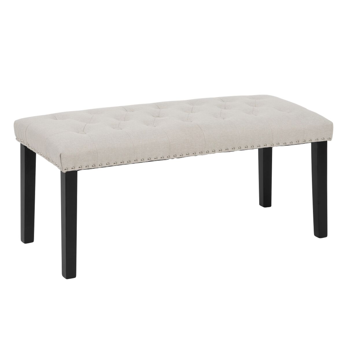 Banqueta 115 x 44 x 43 cm Beige Madera - Effik Store