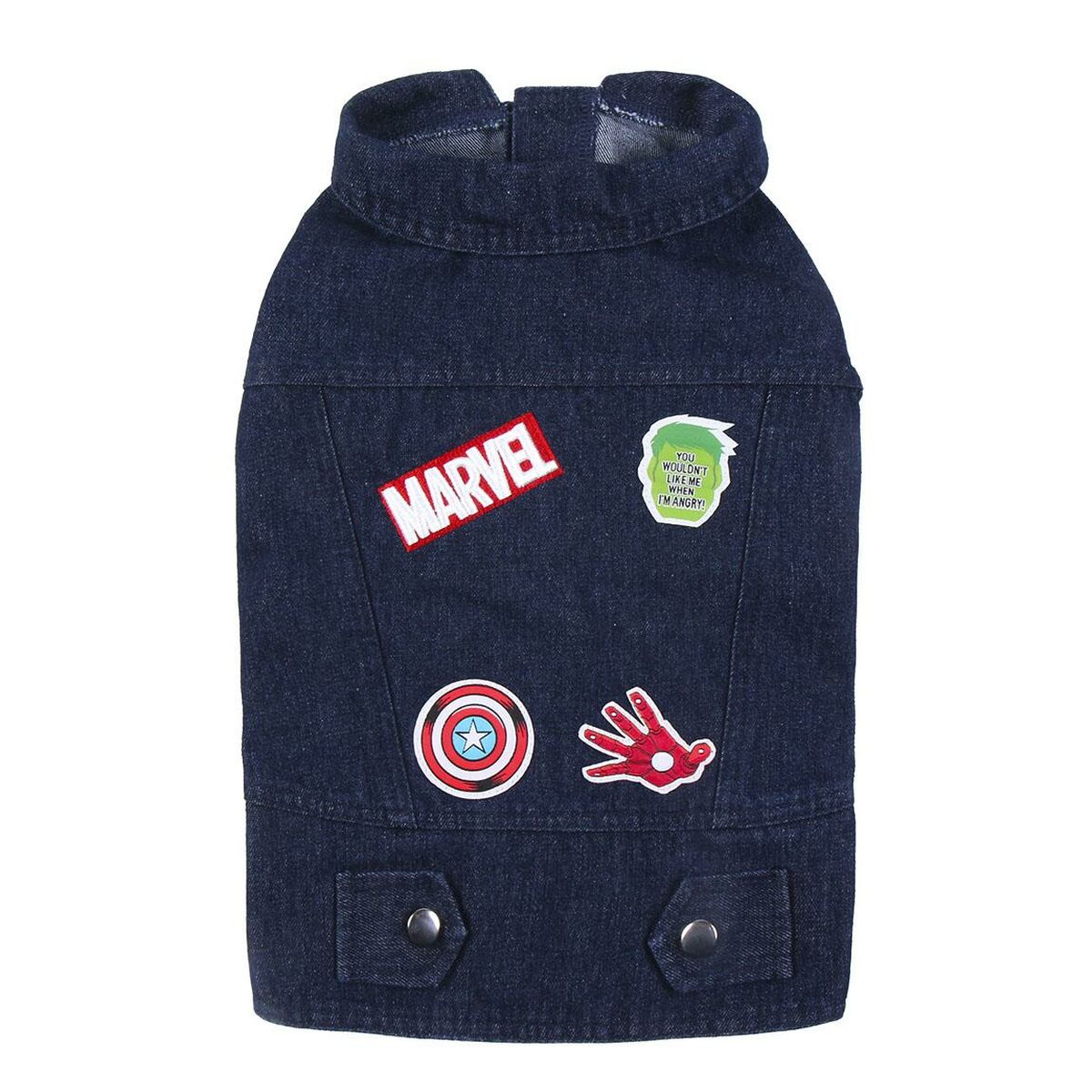 Chaqueta para Perro Marvel Azul XXS - Effik Store