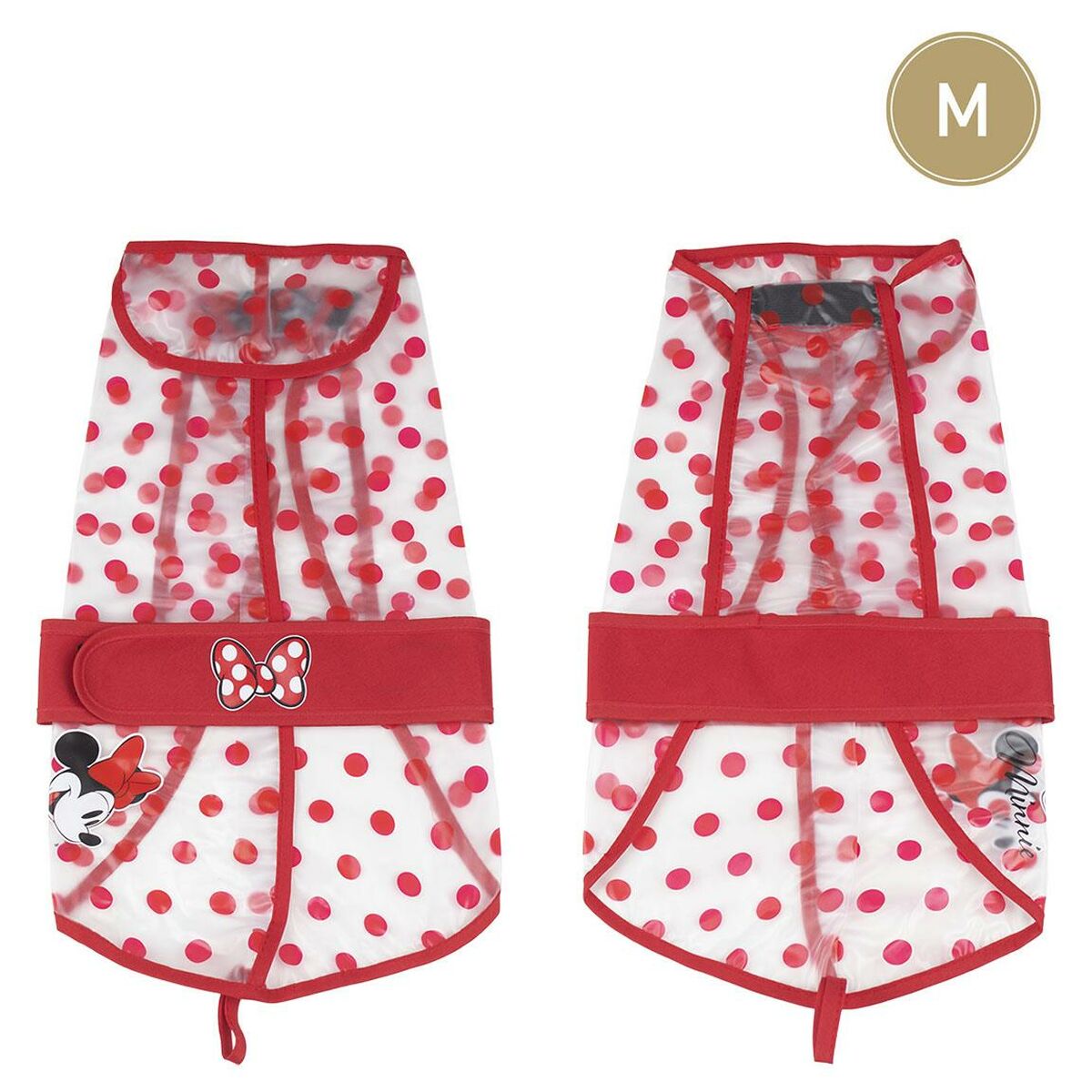 Chubasquero para Perro Minnie Mouse Rojo - Effik Store