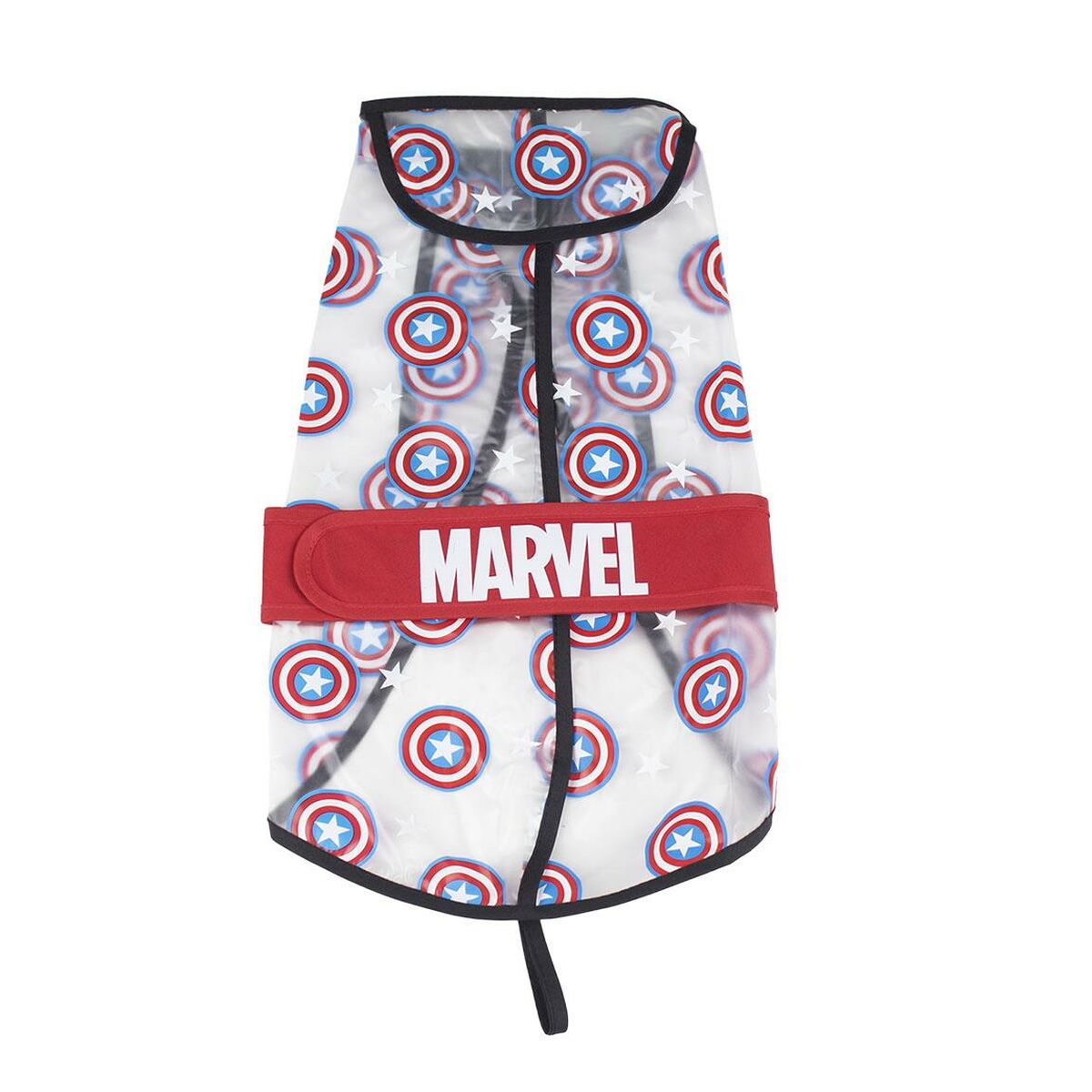 Chubasquero para Perro The Avengers Transparente Rojo M - Effik Store