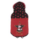 Abrigo para Perro Minnie Mouse Negro Rojo S - Effik Store