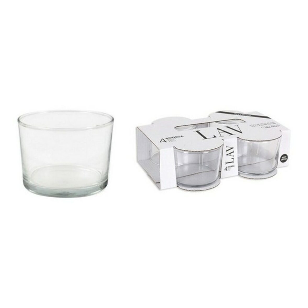 Set de Vasos LAV (4 uds) 4 Unidades - Effik Store