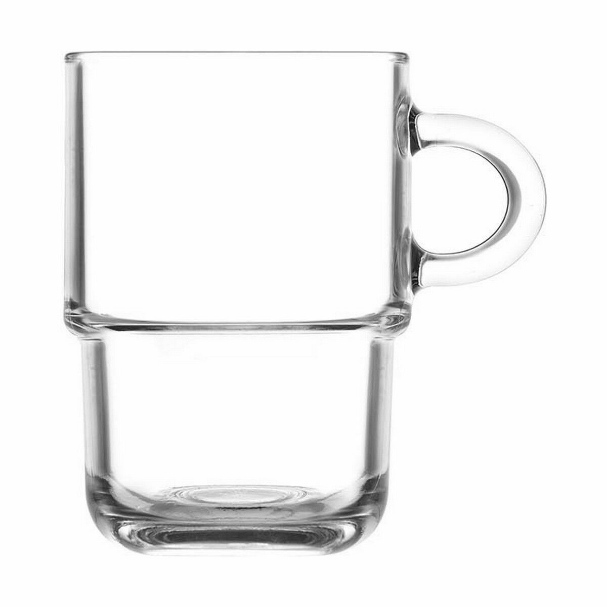 Juego de Tazas LAV 360 ml Apilable 6 Unidades - Effik Store