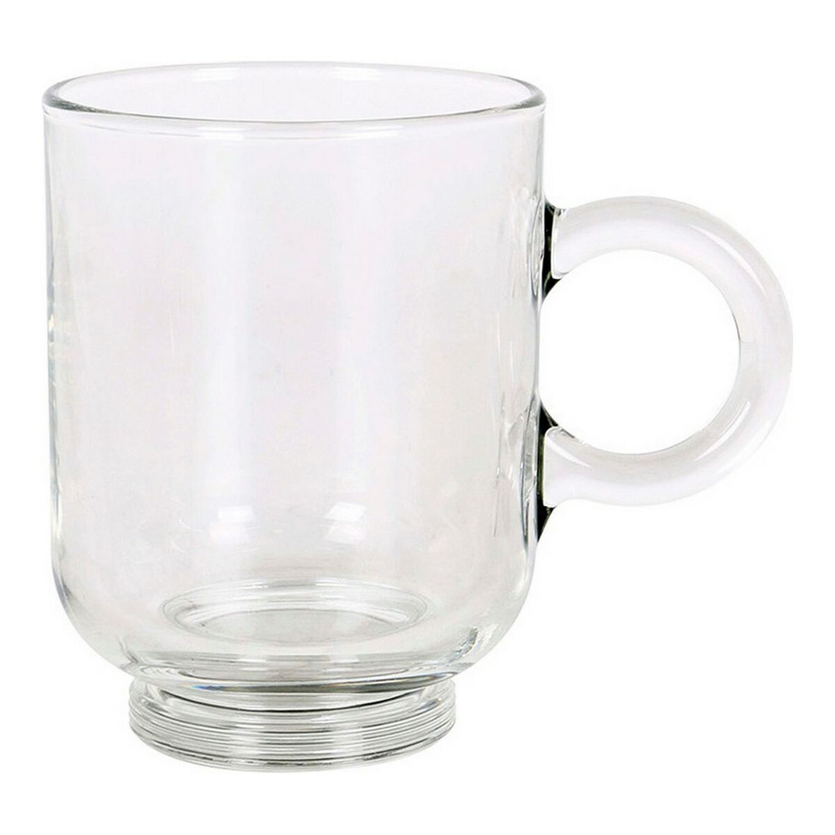 Juego de 6 Tazas de Café Royal Leerdam Sentido Mug Transparente Cristal 6 Piezas (6 Unidades) (37 cl) - Effik Store