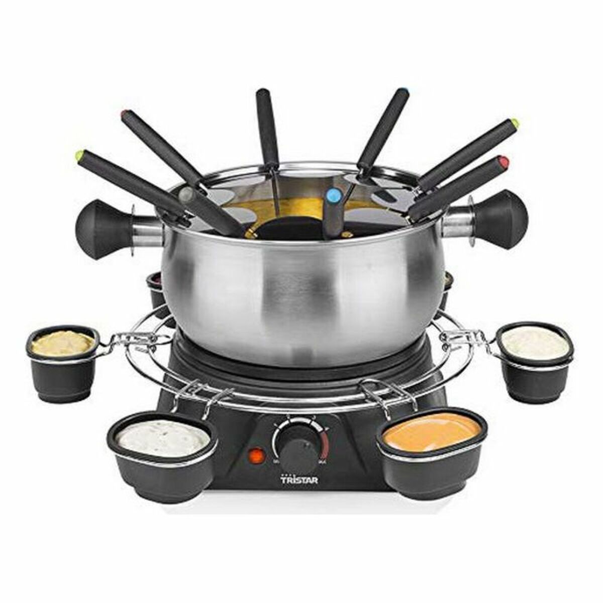 Fondue Freidora Tristar FO1109 1,3 L 1400W Acero inoxidable - Effik Store